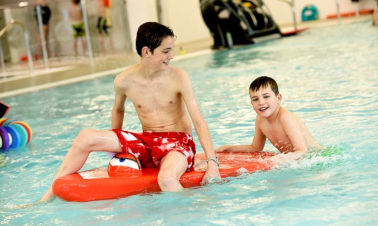 Children enjoying the Teaching Pool at Newark Sport and Fitness Centre