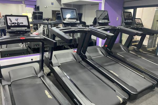 Fitness equipment at Dukeries Leisure Centre