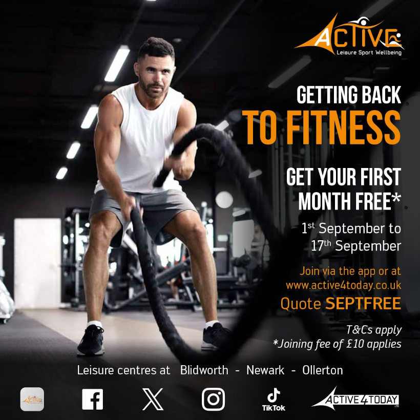 Sept 2026 promotion - getting back to fitness