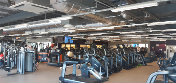 Gym at Newark Sport and Fitness Centre