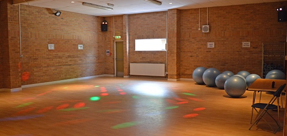 Activity studio at Southwell Leisure Centre