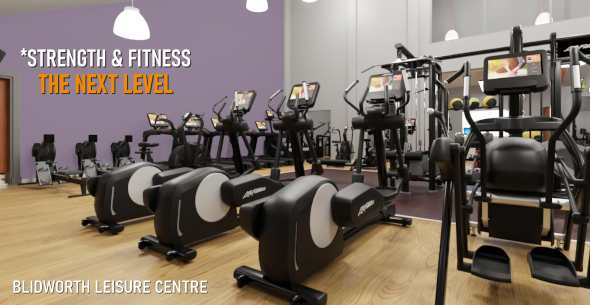 gym at Blidworth Leisure Centre