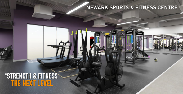 gym at Newark Sports and Fitness Centre