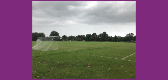Newark Academy grass pitch