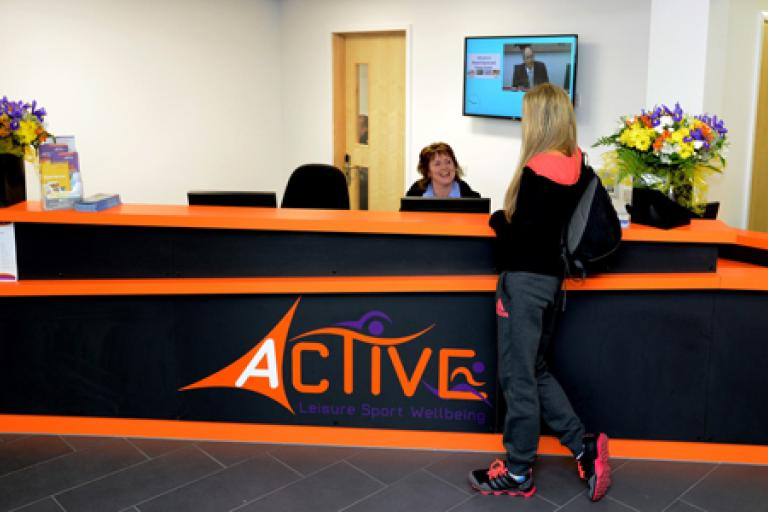 Active welcome