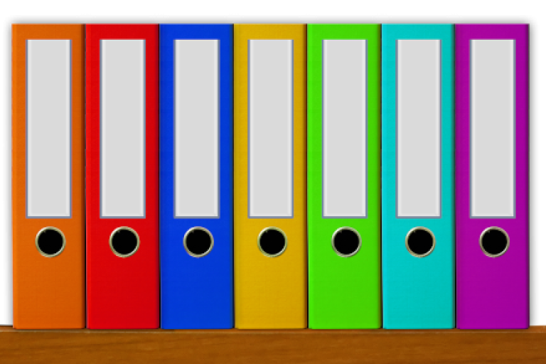 Box files
