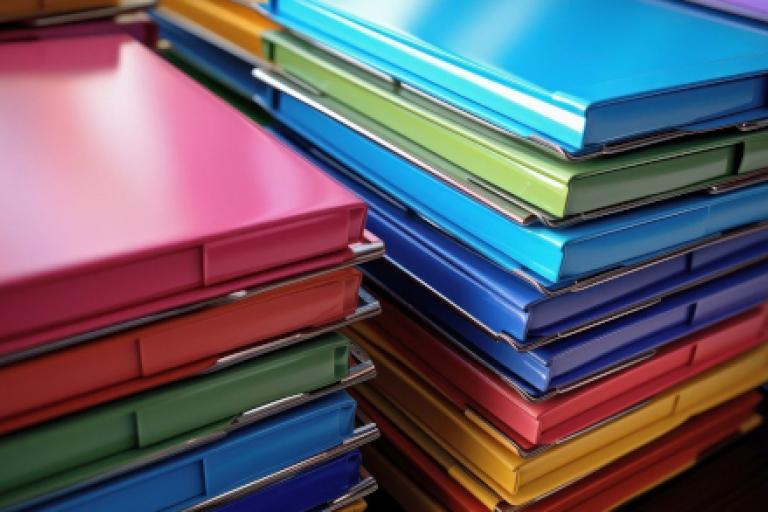 Stack of files