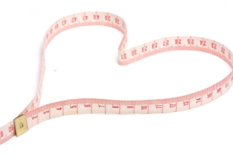  Heart tape measure