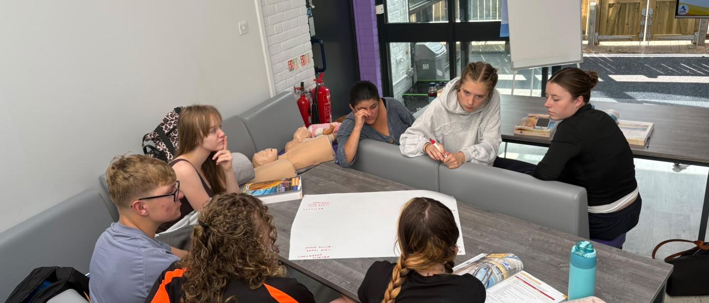 Lifeguard Course Group Discussion